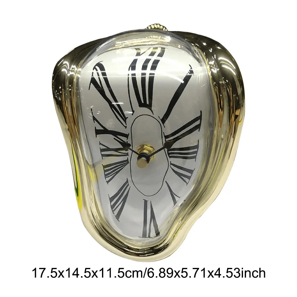 Сюрреалистичные искаженные настенные часы новые сюрреалистичные таяющие