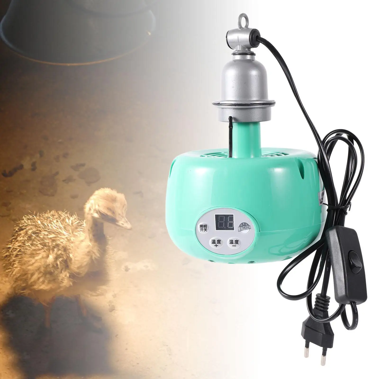 

Adjustable Heat Lamp Animal Warm Light E27 for Chicken Coop Pig