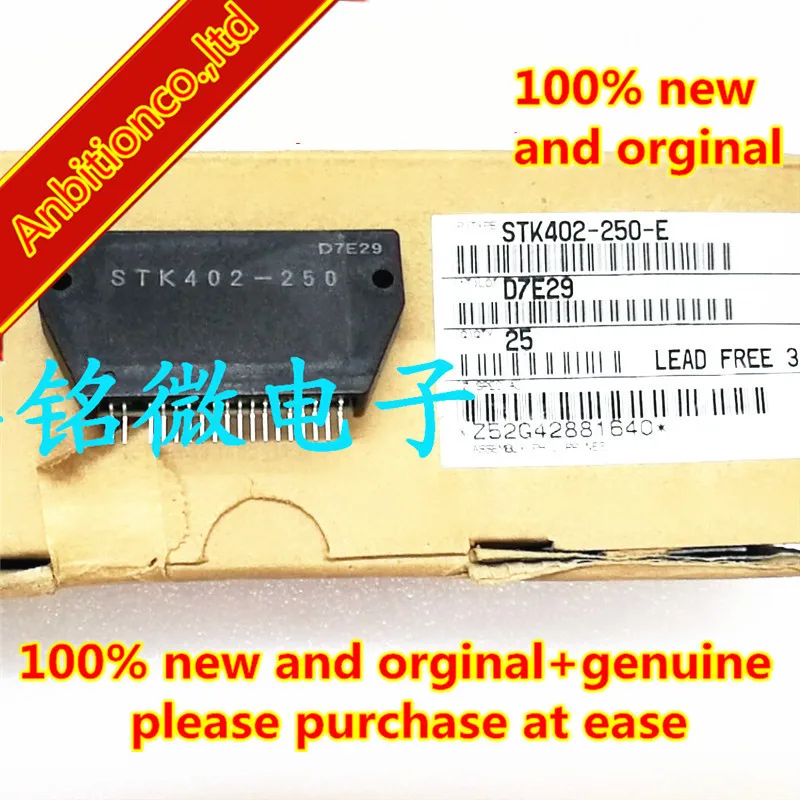 

10pcs 100% new and original STK402-250 Three-Channel Class AB Audio Power Amplifier IC 40 W + 40 W + 40 W in stock
