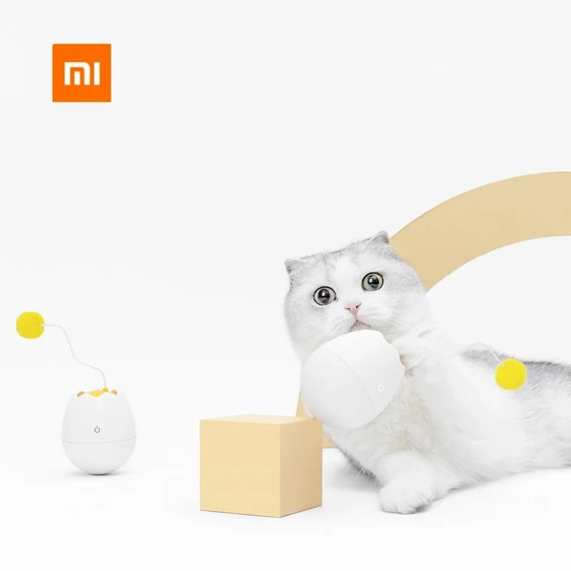 

Xiaomi Mijia FURRYTAIL электронная движущаяся игрушка для кошек интерактивная игрушка для кошек Веселая форма вращающаяся Интерактивная головоломк...