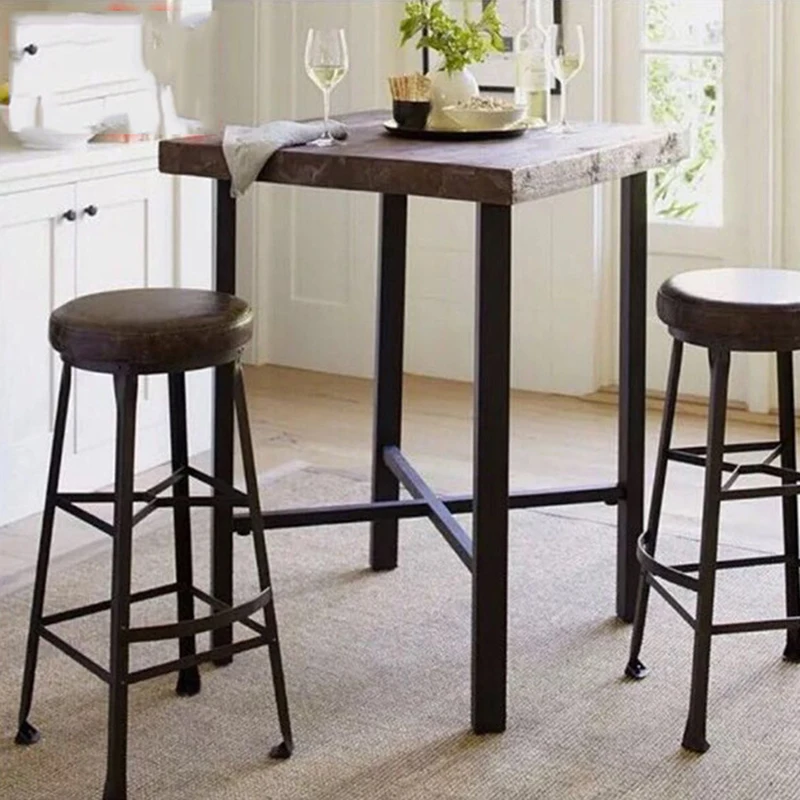 

Высокий барный стул, подъемный барный стул, высокий стул из кованого железа, барный стул
