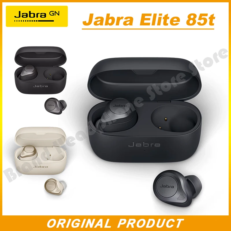 Original Jabra Elite 85t True Wireless Bluetooth headphone ANC Headphones Hands Free Music Sports headset with Mic earphone
