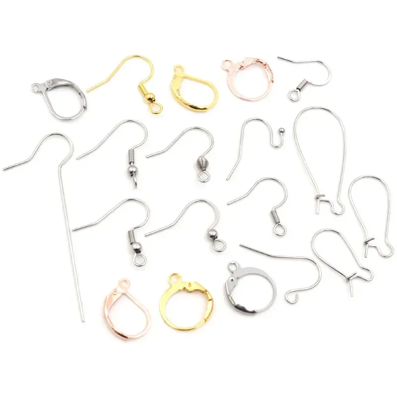 

Fade) High Quality 316 Stainless Steel DIY Earring Findings Clasps Hooks Jewelry Making Accessories Earwire