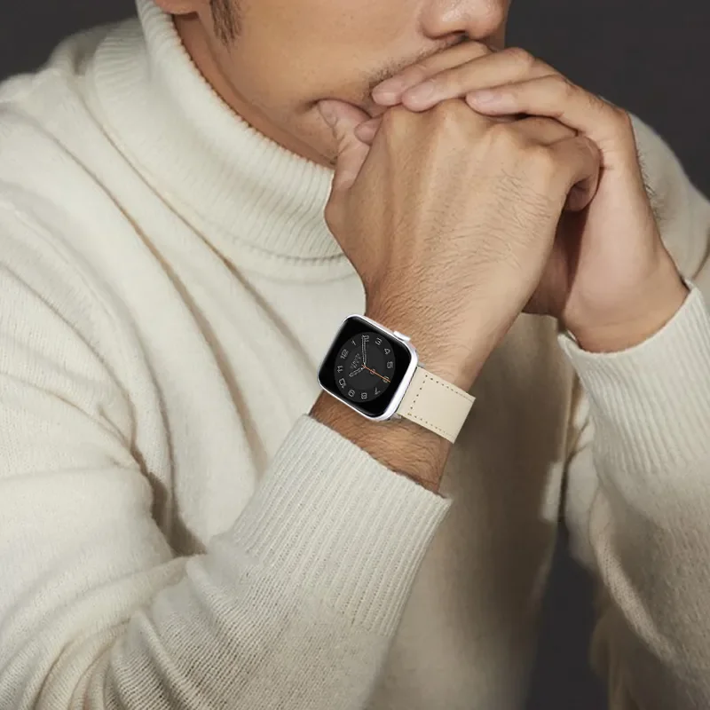 Leather strap for Apple watch band 44mm 40mm 45mm 41mm 38mm 42mm Single tour watchband bracelet iWatch series 8 Ultra se 7 5 3 6