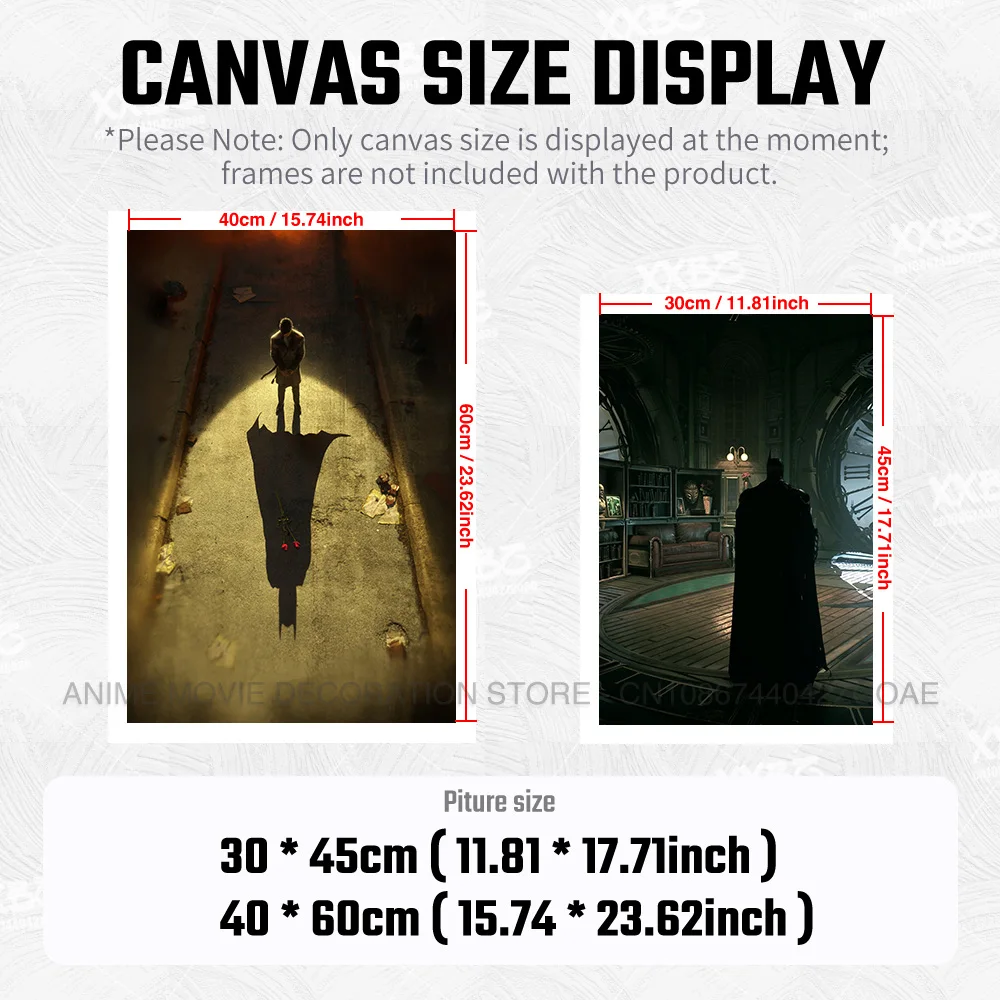 Картина с Бэтменом DC Comics домашний декор Холст принты Джокер HD настенное