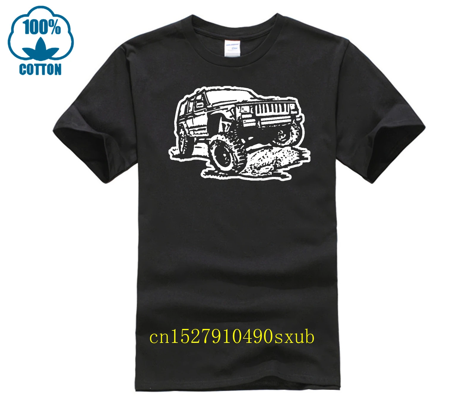 Новинка 2024 мужские футболки футболка XJ Cherokee подарок для внедорожника 4x4 папа