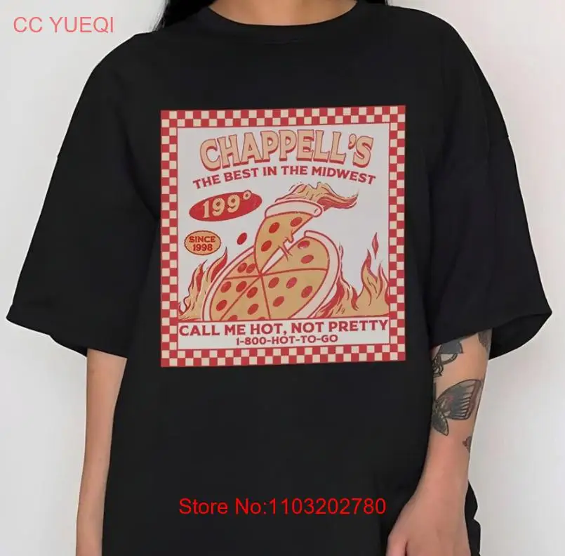 Рубашка Chappell Roan Hot To Go Pizza Midwest Princess Tourr S-5XL