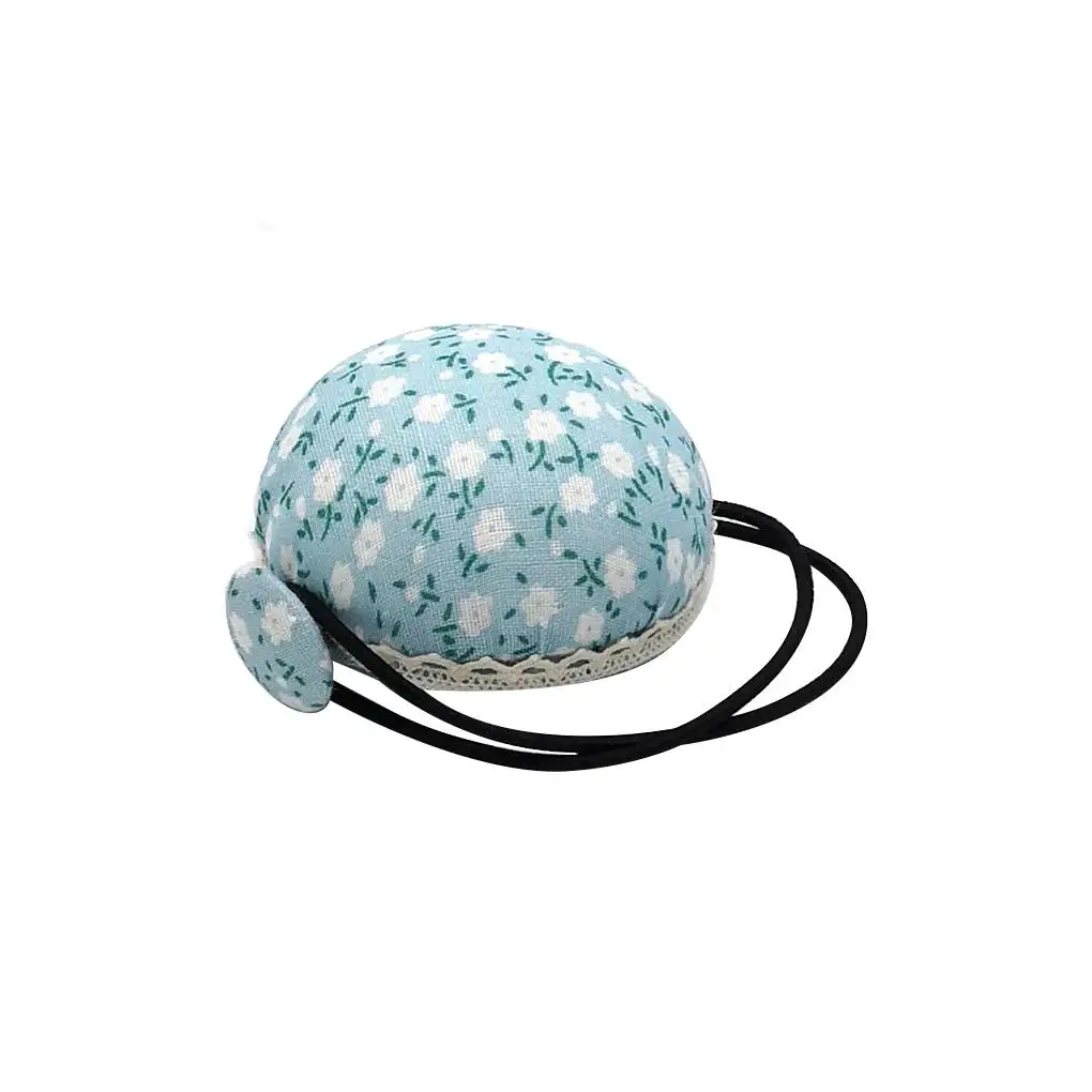 

Sewing Needle Pin Cushion DIY Craft Tool Stitch Needlework Home Sewing Supplies Elastic Wrist Strap Sewing Pin Cushion Holder