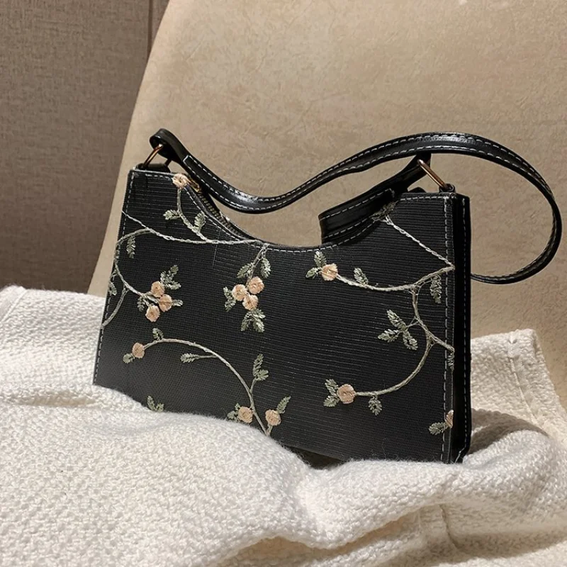 

Женские портативные маленькие квадратные сумки на плечо в стиле ретро, Женская винтажная Сумка-тоут для подмышек из искусственной кожи, дамские сумочки