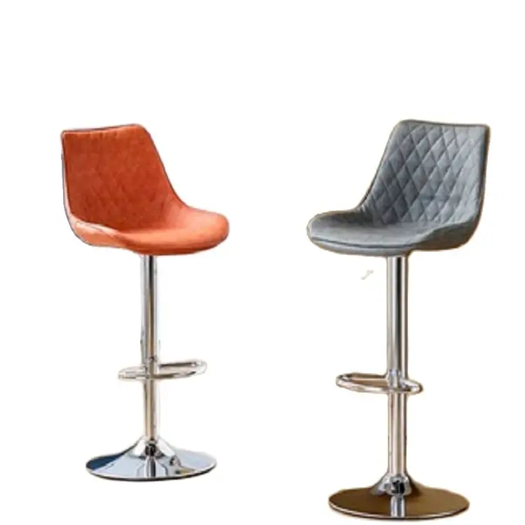 

Современный норнический минималистичный подъемный вращающийся стол, барный стул, подголовник, легкая Роскошная Бытовая высокая нога для д...