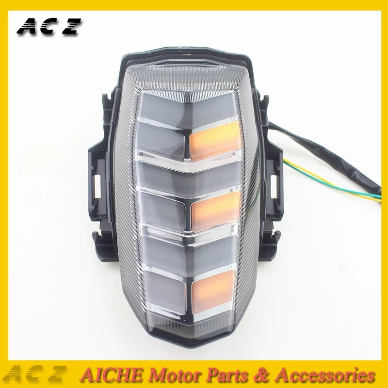Светодиодный задний фонарь для мотоцикла тормозной сигнал предупреждающий