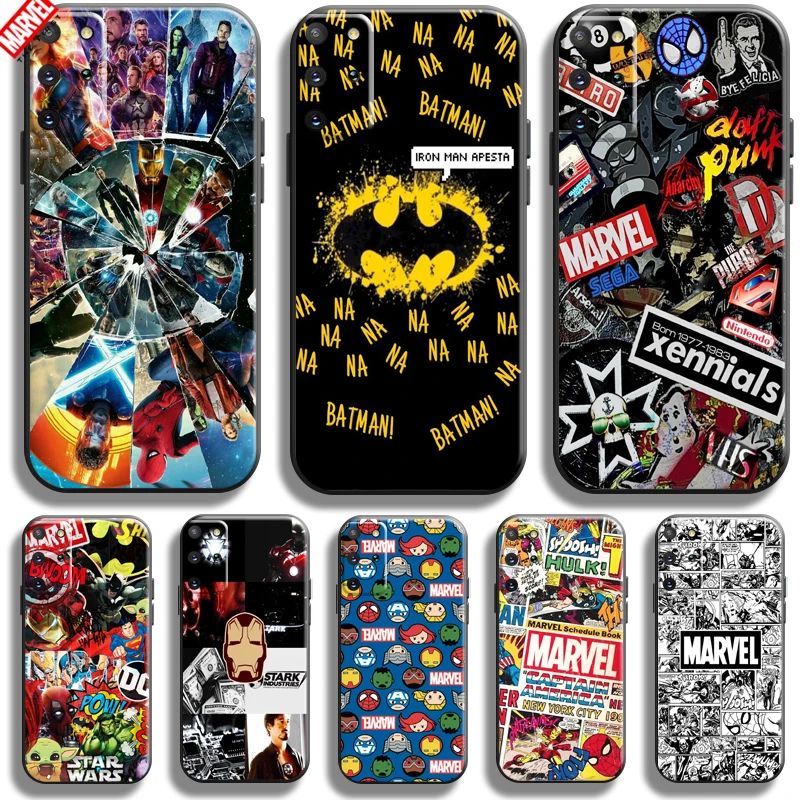 

Marvel Avengers Phone Case For Samsung Galaxy S22 S21 S20 S10 10E S9 S8 Plus S22 S21 S20 Ultra FE 5G Coque Back Soft Funda
