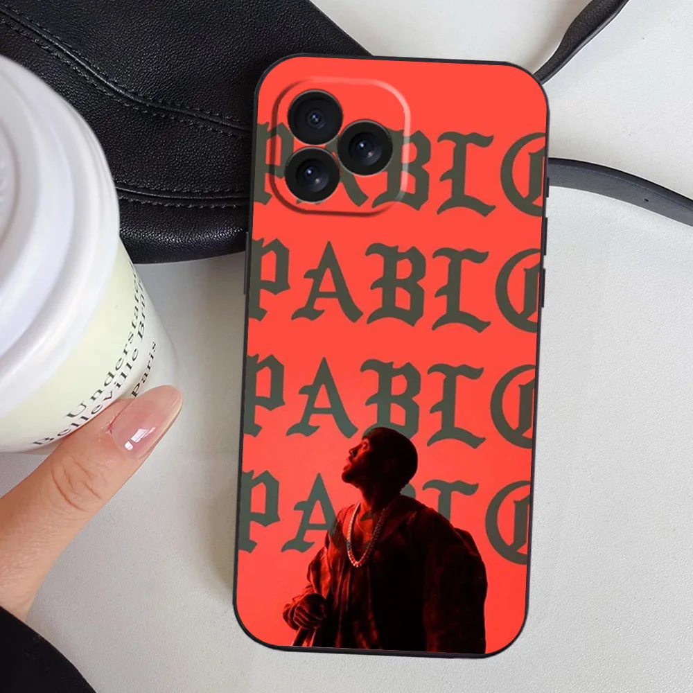 Чехол для телефона K-Kanye Singer West iPhone 12 11 13 14 15 16 Pro Plus черный мягкий силиконовый чехол