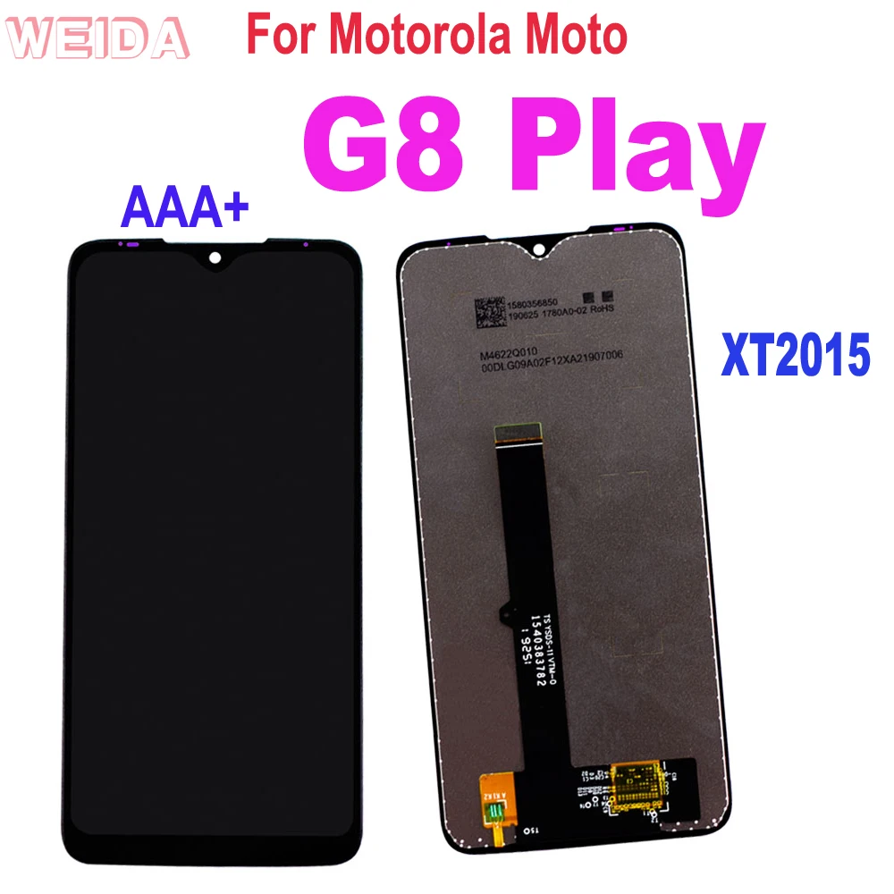 

ЖК-экран для Motorola Moto G8 XT2015, цифровой преобразователь для Motorola G8Play LCD