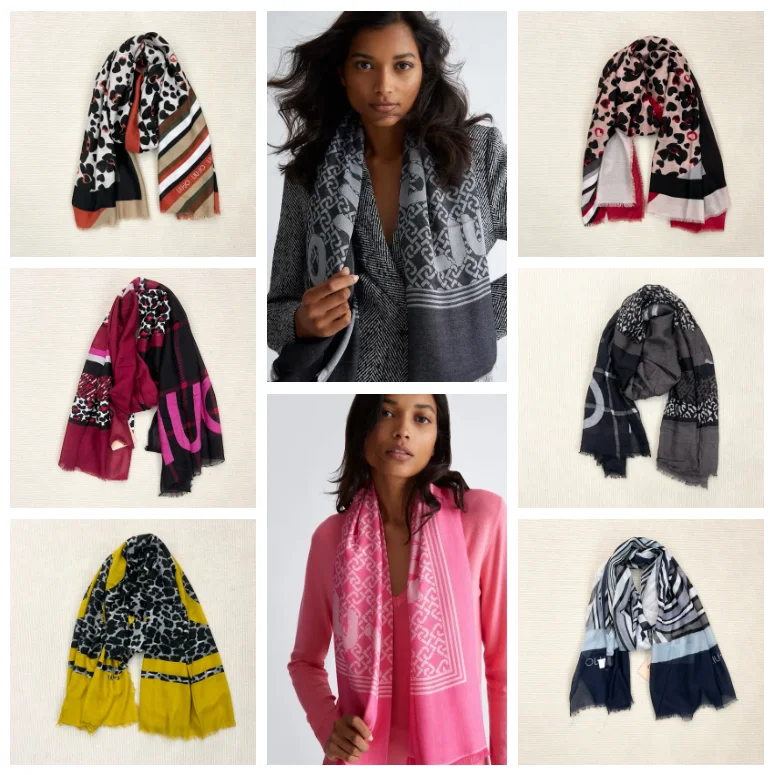 Шаль с принтом Liu Jo