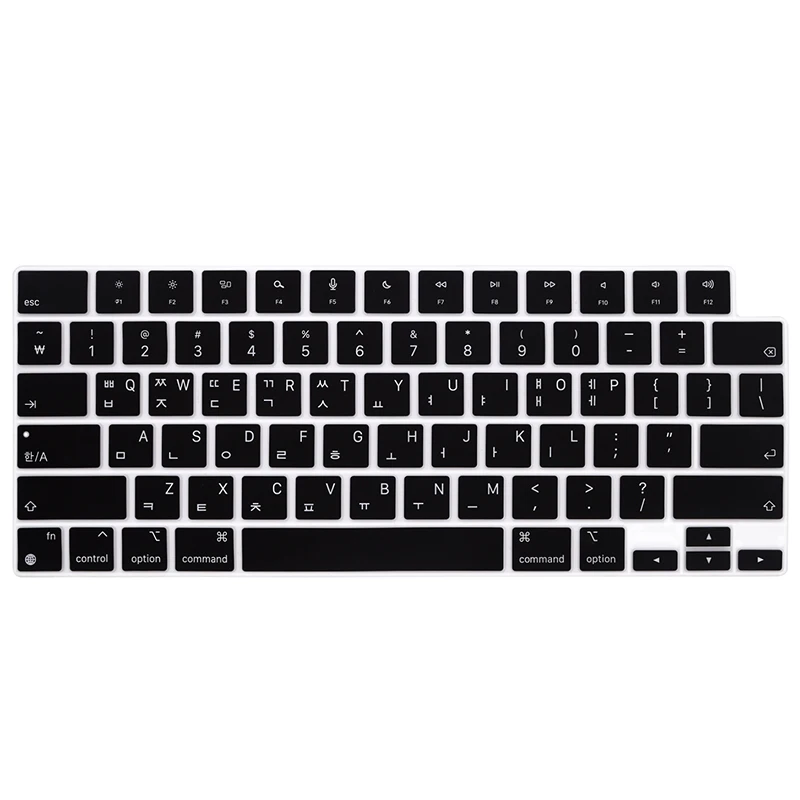 Протектор клавиатуры корейский язык для Macbook Pro 14 A2442 16 A2485 силиконовый чехол |