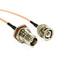 modem coaxial cable tnc female jack switch bnc male plug connector rg316 cable pigtail 15cm 6 adapter new