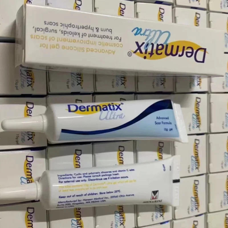 

15g Dermatix Remove Acne Smoothing Whitening Pigmentation Corrector Acne Scar Removal Cream Pimples Stretch Marks Face Gel