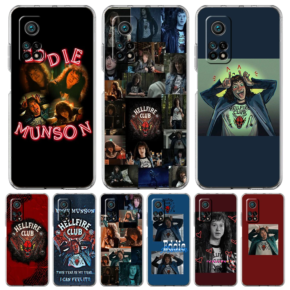 

Stranger Things 4 Transparent Phone Case for Xiaomi Mi 11 Ultra 12 11T 11X 11i Lite Poco X3 X4 NFC F3 GT M4 Pro 5G Soft