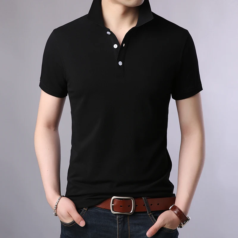 

Luxury Male Polo Shirt Designer Top Grade Logo Cotton 2022 Tshirts New Tops Business Men Short Sleeve Men's Clothing Summer