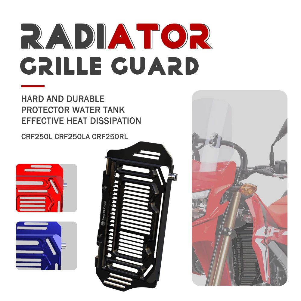 NEW Radiator Grille Guard Cover For Honda CRF250L CRF 250L CRF 250 L CRF250 L ABS Rally CRF250M CRF 250M CRF250 M 2013-2020 2019