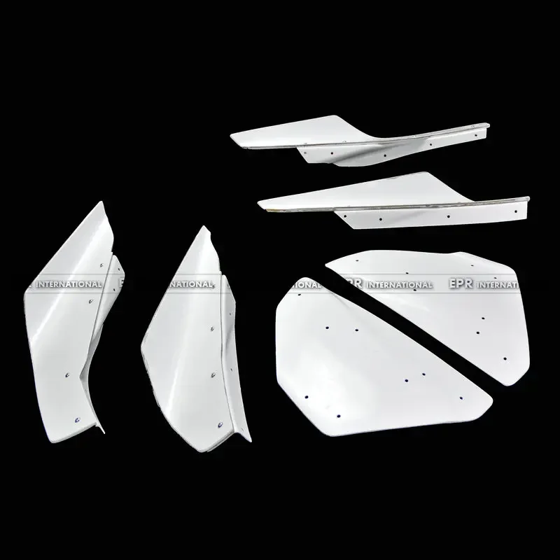 Автомобильные аксессуары EVO 10 Vas Wide Ver. Передний бампер из стекловолокна Hyper Canard шт.