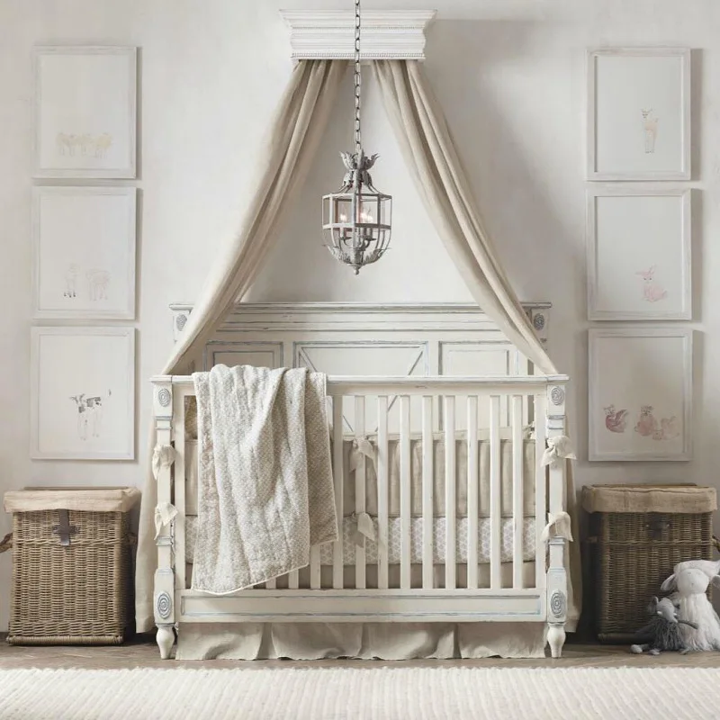 Американская винтажная железная художественная клетка подвеска современная