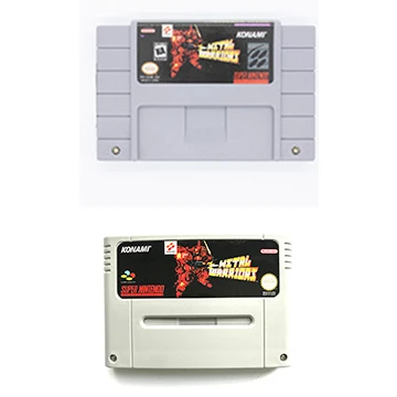 

Metal Warriors game cartridge For snes ntsc pal video game