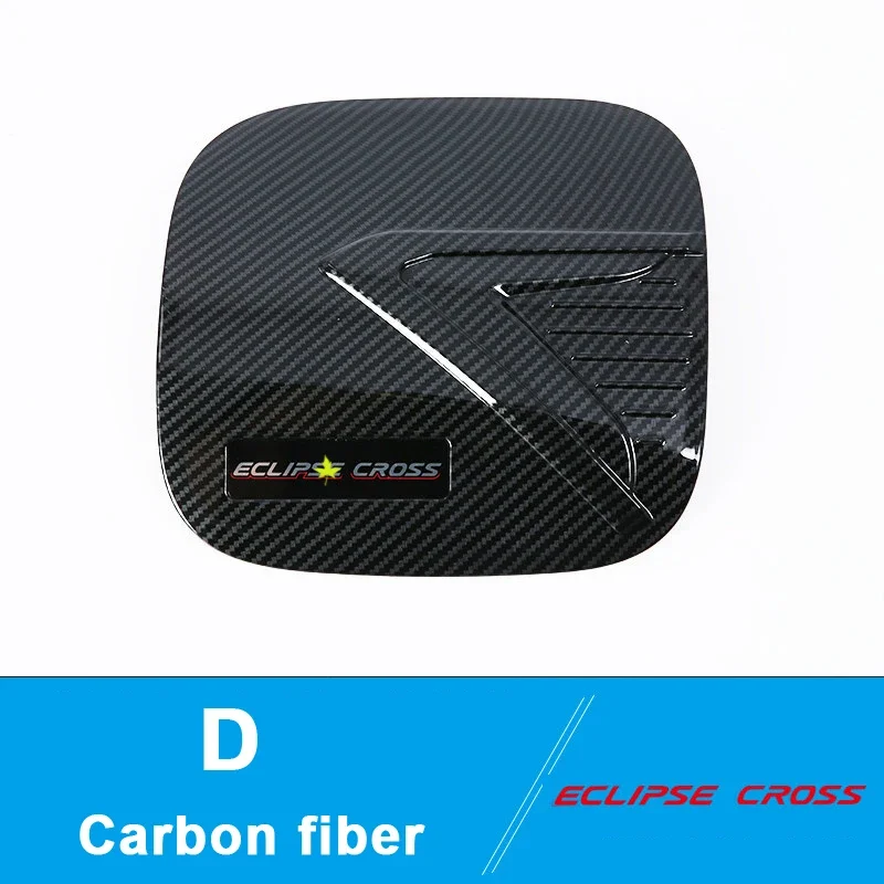 

Автомобильная крышка топливного бака для Mitsubishi Eclipse Cross 2018-2022, Стайлинг автомобиля, АБС-пластик, внешнее украшение, крышка топливного бака, наклейка, крышки бака