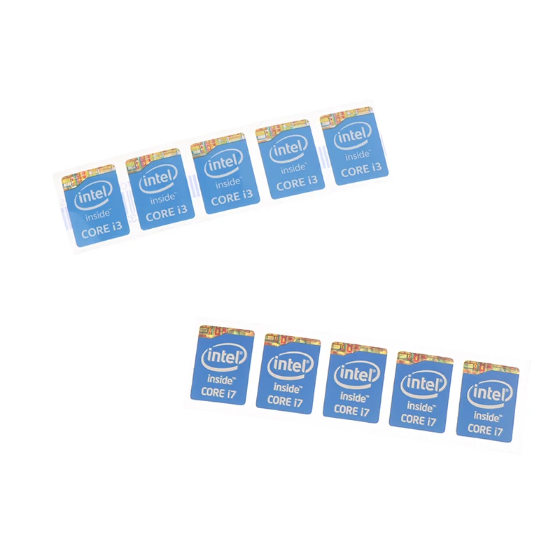 5 шт. наклейки для ноутбука 4-го поколения с логотипом Intel Core I3 I5 I7 | Канцтовары