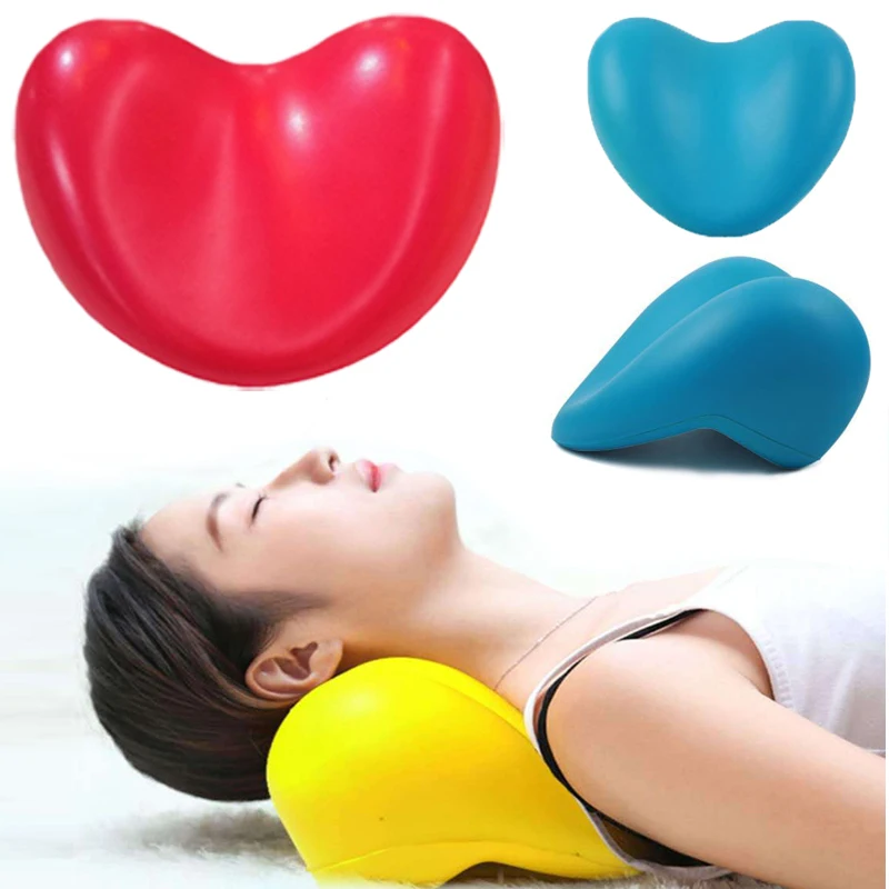 

Neck Massage Pillow Neck Shoulder Cervical Chiropractic Traction Device Massage Pillow for Pain Relief SPA Non-Slip Bath Pillow