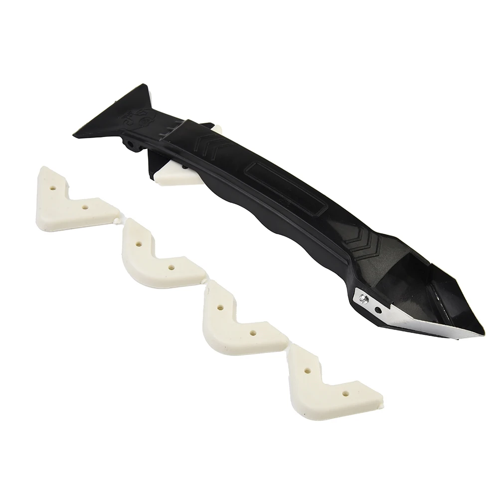 

5in1 Sealant Removal Tool Glue Heads Glue Scrapers Set Silicone Tool Kit Scraper Caulk Die Removal Kit Cleaning Tool