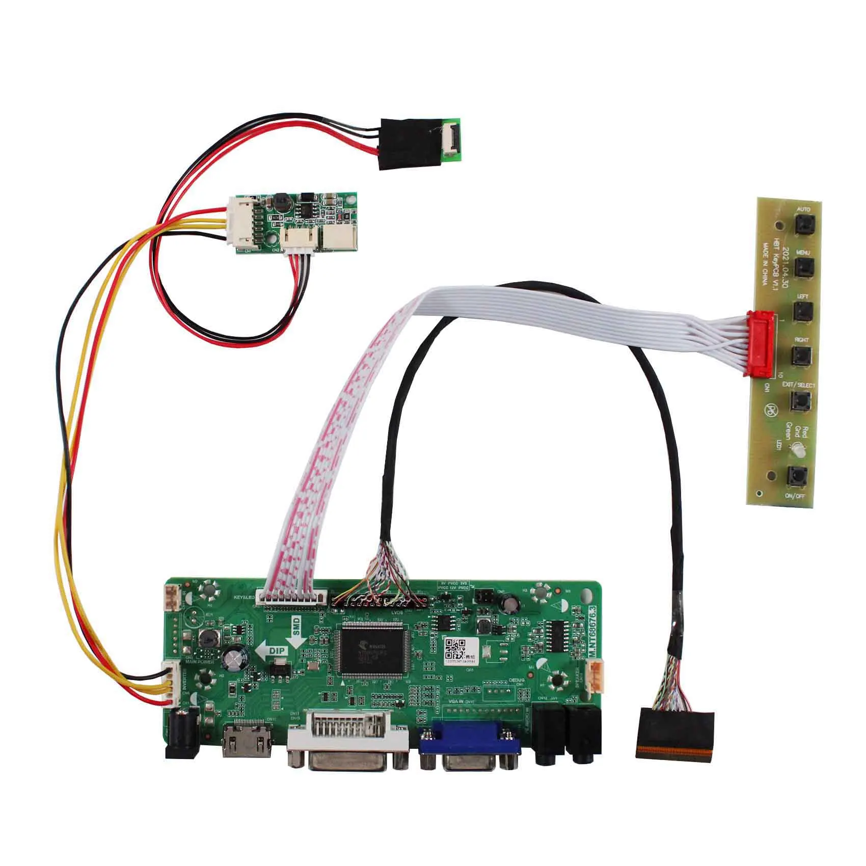 Плата ЖК-контроллера HDMI DVI VGA для 10,3-дюймового x sd103kpw2-a10 DJ103IN