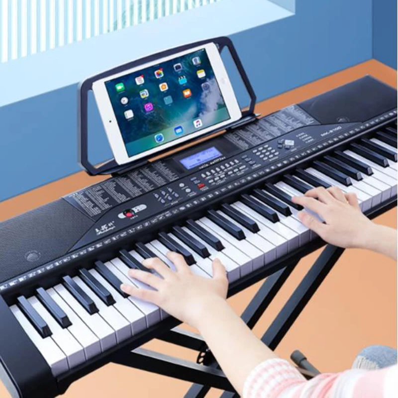 

Kids Electronic Organ 61 Key Keyboard Adult Electronic Piano Musical Keyboard Orgue Electronique Consumer Electronics WK50EP