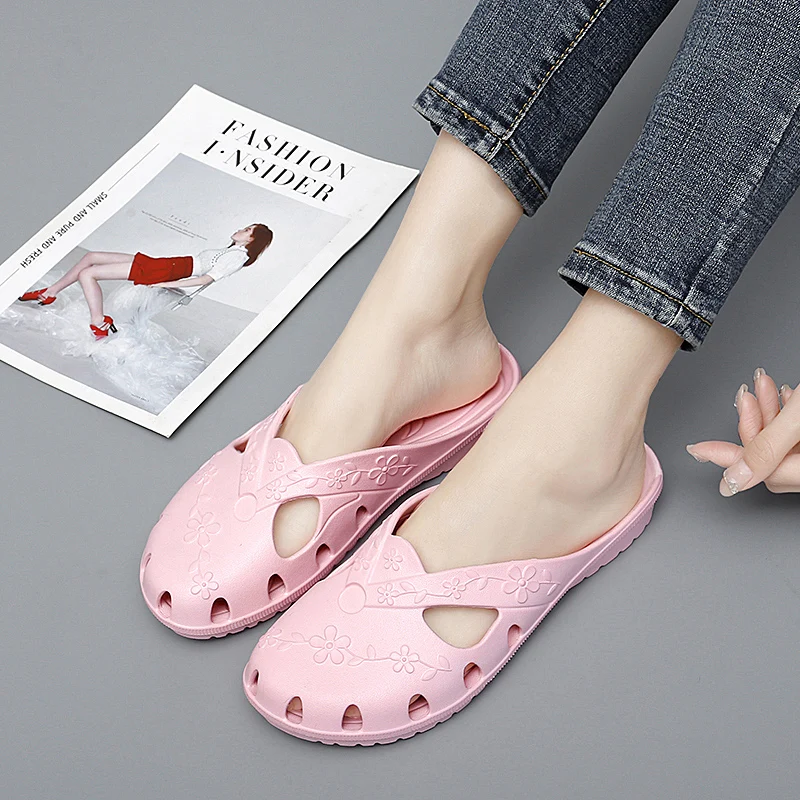 2023 Summer Light Women's Slippers Soft Soled Sandals for Women Hollowed Out Slipper Women's Shoes Comfortable Slippers Female