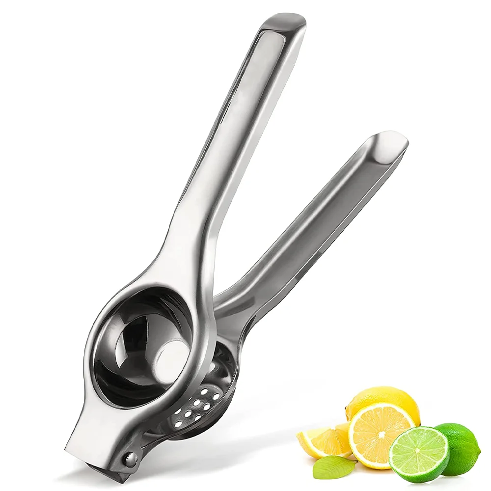 Stainless Steel Lemon Squeezer Hand Manual Juicer Kitchen Tools for Lime Lemon Orange Fruits Juicer Lemon Press Citrus Squeezer