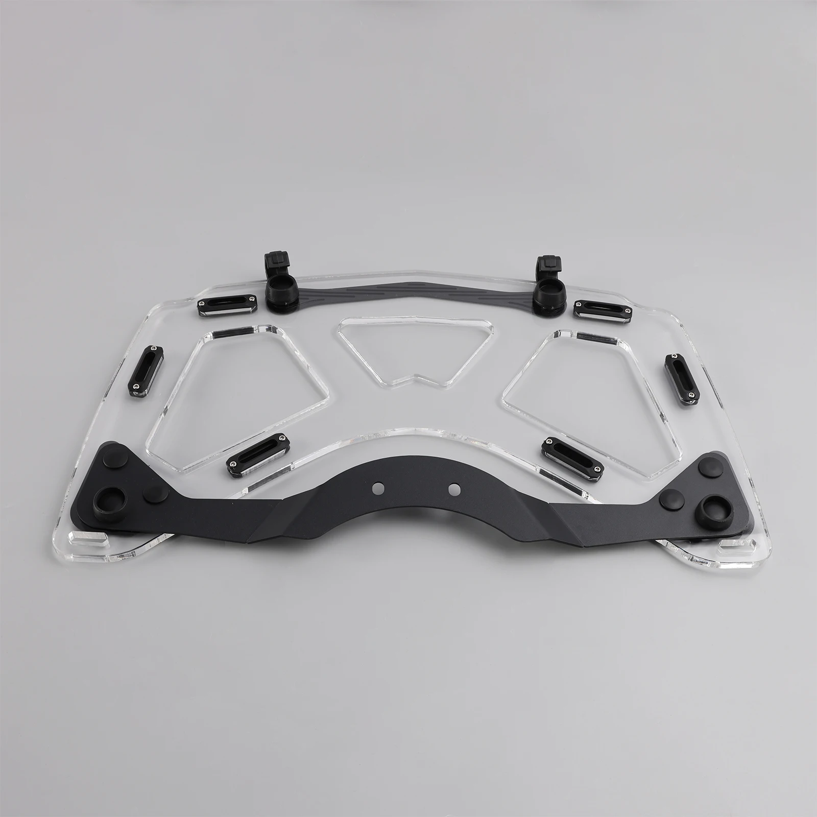 Фото Дополнительный багажник на верхнем чехле для BMW K1600 GTL GT 2011 2012 2013 2014 2015 2016 2017 2018 2019 2020-2024 прозрачный №4