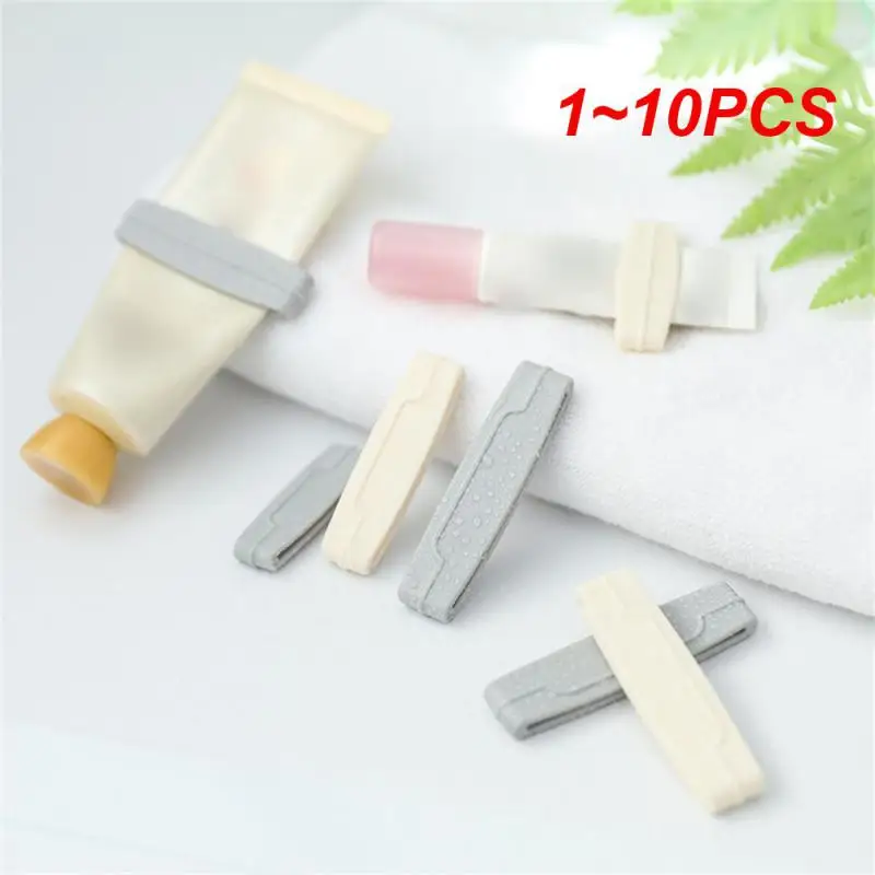 

1~10PCS Set Manual Toothpaste Squeezer Reusable Cosmetics Cleanser Extruder Tooth Paste Tube Holder Facial Foam Extrud Dispenser