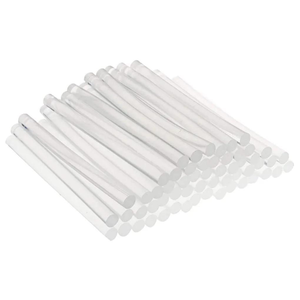 

100pcs Hot Melt Glue Sticks DIY Crafting Repair Kit Heating Melt Adhesive Clear Glue Sticks