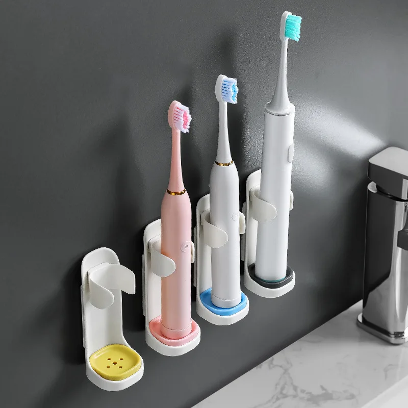 

Electric Toothbrush Holder Creative Traceless Universal Stand Rack Wall Mount Tooth Brush Stander Body Base Bathroom Accessories