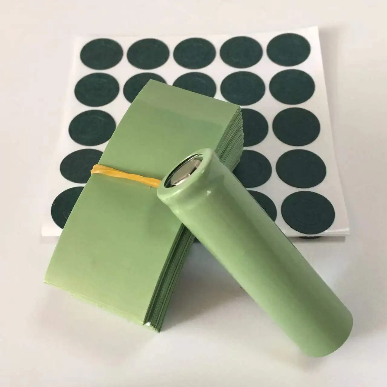 Термоусадочные трубки из ПВХ для литиевых батарей 100 18650 шт. изоляционные с