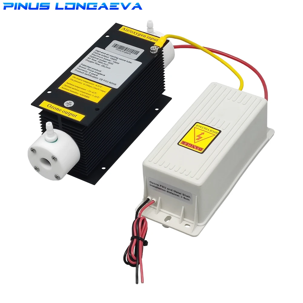 Озоновый генератор, 10 г/ч, 12 в пост. Тока, 24 в пост. Тока, 150 Вт