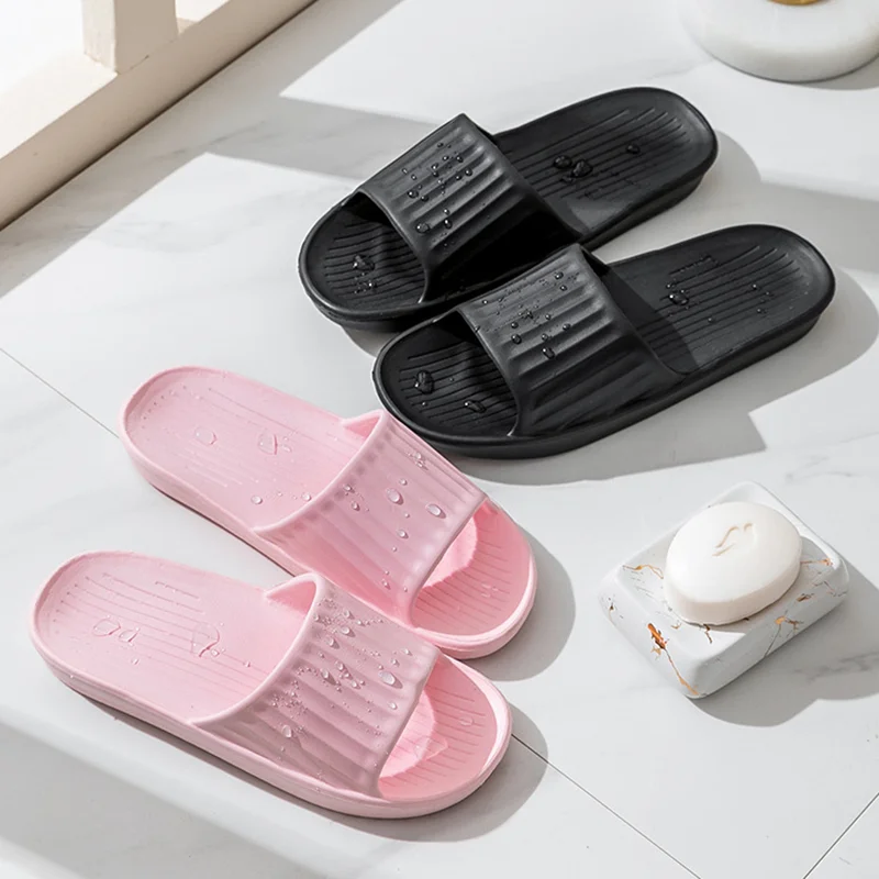 

Women Slippers Shoes Fashion Flat Slip On Bathroom Home Women Shoe High Quality Non-Slip Footwear Female Zapatillas Muje