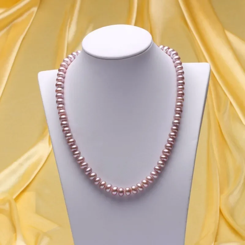 Серебряное жемчужное ожерелье Dainashi