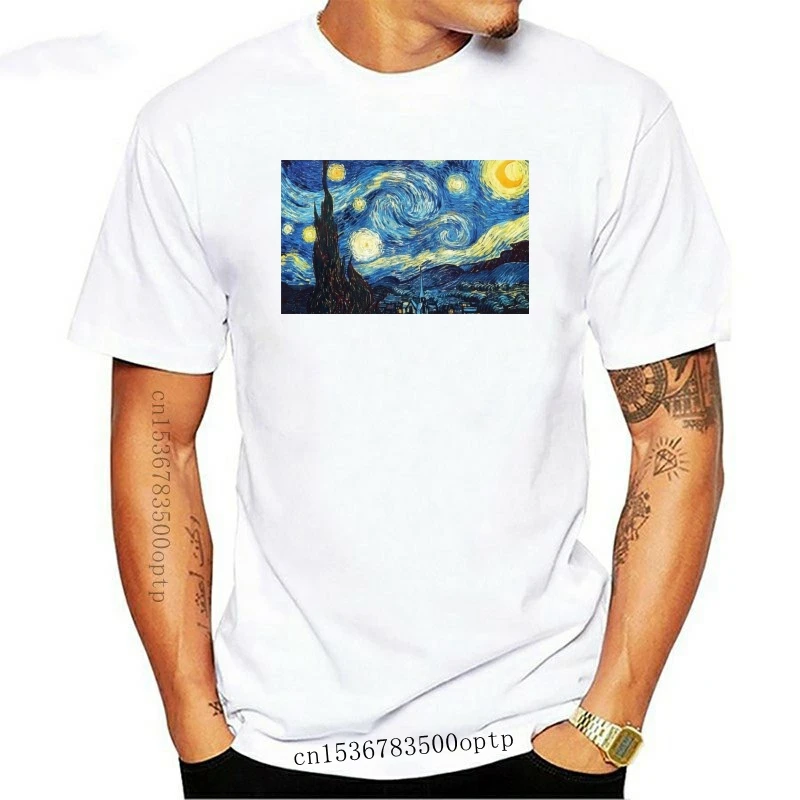 

Ночная рубашка estrellada de Van Gogh для мужчин, ночная рубашка vapourwave tumblr, блоггер, Френка, неформальная, притягательная
