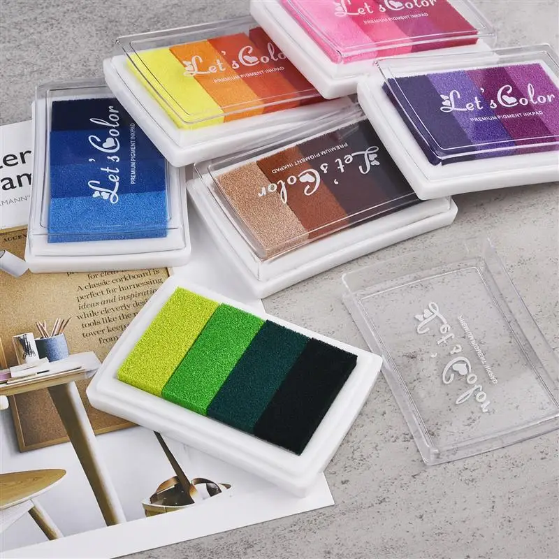 1 шт. набор чернильных подушечек для печати 4 цвета | Дом и сад