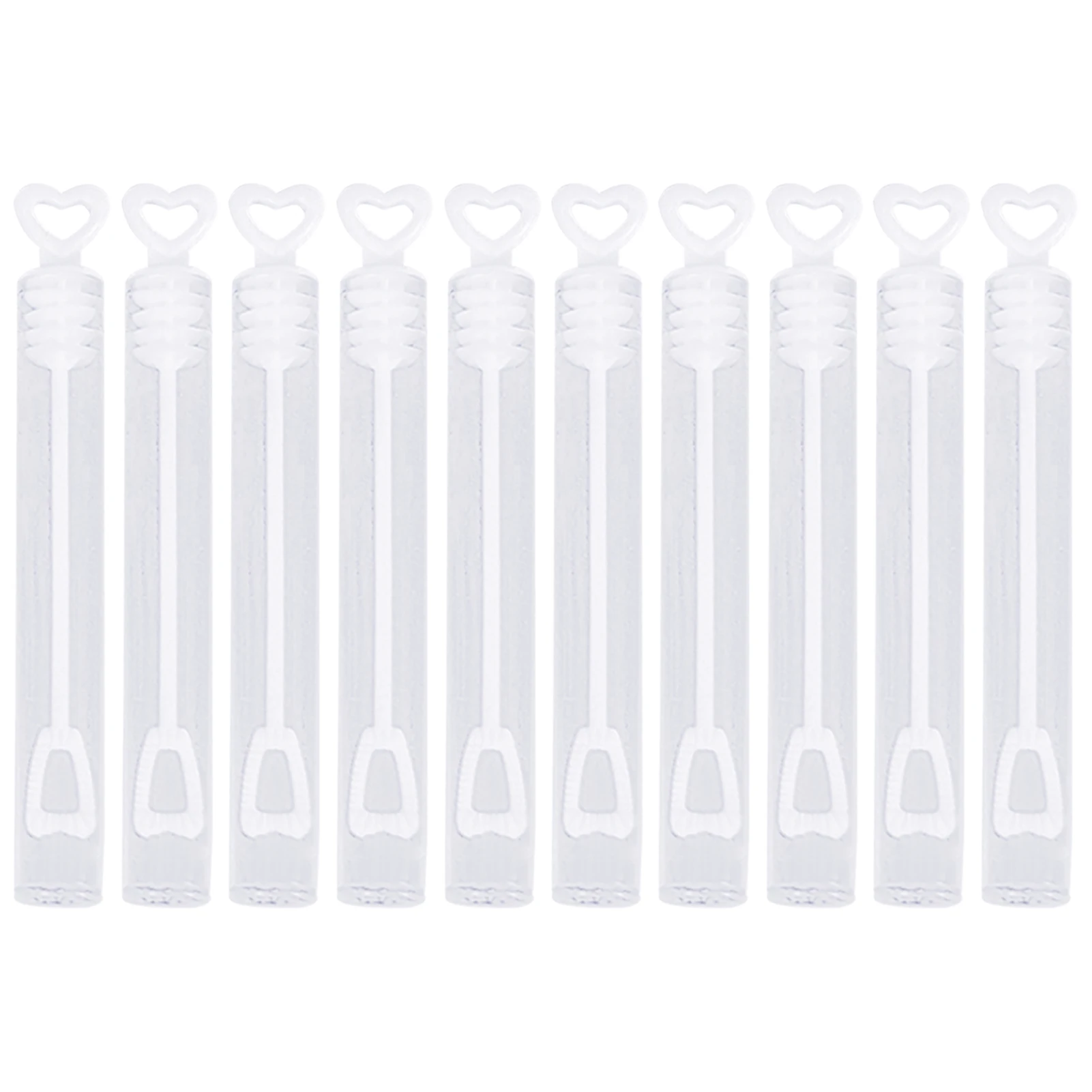 

10pcs Bubble Wand Kids Toys Love Heart Gifts Tube Wedding Decor Party Favors Garden Game Portable Birthday Funny Soap Bottle