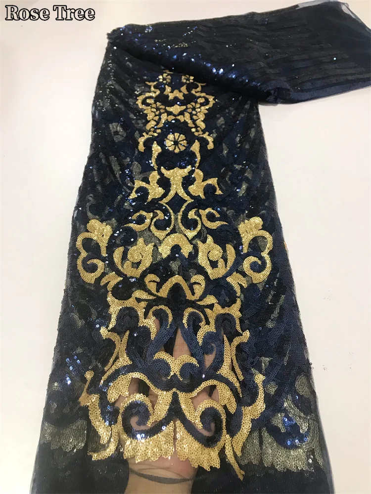 Рисунок 4 - Африканская кружевная ткань с блестками 2023