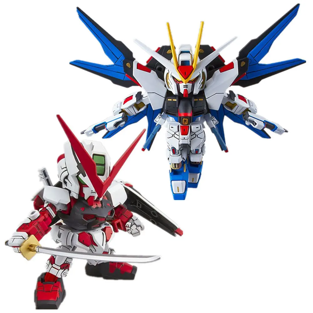 Фото Коллекционные фигурки и модели Bandai Hobby - Gundam, Mobile Suit Gundam Seed - BB Senshi C.E. Набор моделей SD «Битвы Судьбы» №2