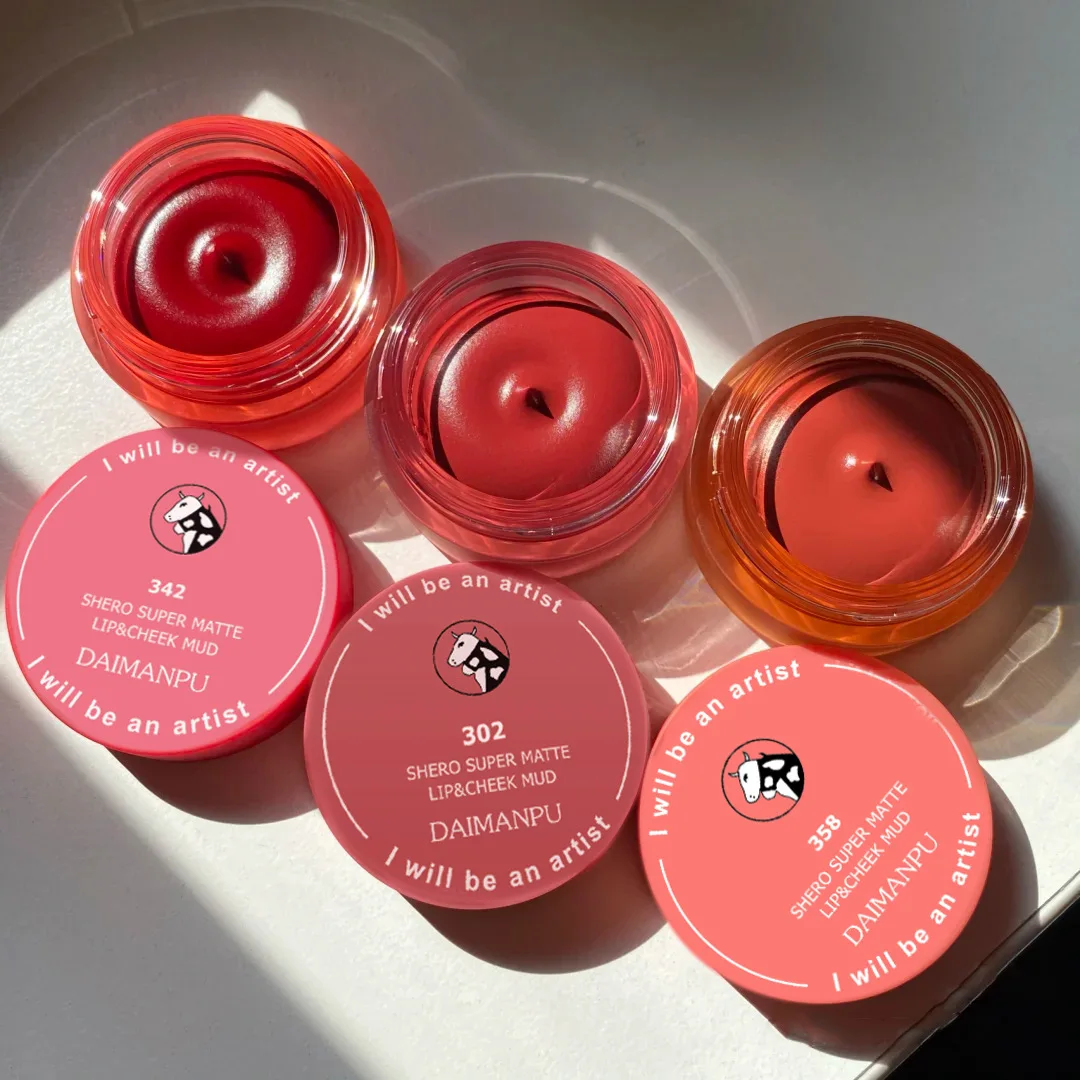 

Mousse Matte Canned Lip Mud Velvet Lipstick Lip Gloss Moisturizing Long Lasting Lip Balm Lip Glaze Waterproof Women Lip Makeup